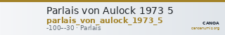 Parlais von Aulock 1973 5 — CANOA