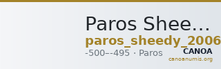 Paros Sheedy 2006 Class C — CANOA