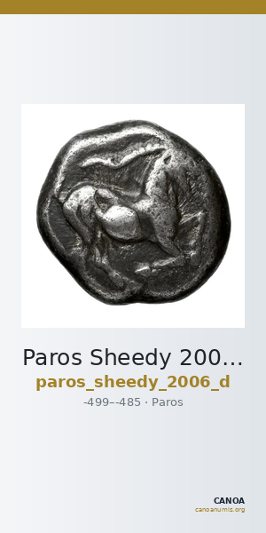 Paros Sheedy 2006 Class D — CANOA
