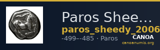 Paros Sheedy 2006 Class D — CANOA