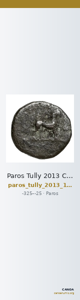 Paros Tully 2013 Chalkoi, group 1 = 1B.1 — CANOA