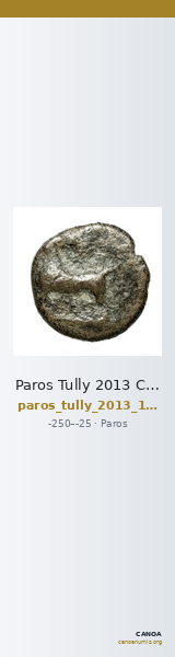 Paros Tully 2013 Chalkoi, group 2 = 1B.2 — CANOA