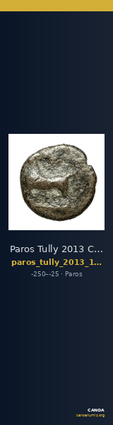 Paros Tully 2013 Chalkoi, group 2 = 1B.2 — CANOA