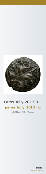 Paros Tully 2013 Hemidrachm 1 = H1 — CANOA