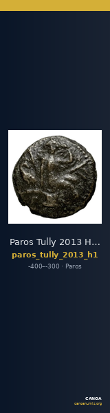 Paros Tully 2013 Hemidrachm 1 = H1 — CANOA