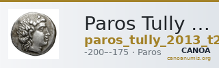 Paros Tully 2013 Tetradrachm 2A = T2.B — CANOA
