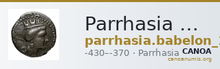Parrhasia Babelon 1914 998 — CANOA