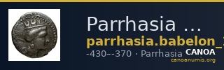 Parrhasia Babelon 1914 998 — CANOA