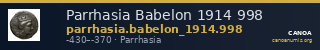Parrhasia Babelon 1914 998 — CANOA