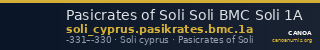 Pasicrates of Soli Soli BMC Soli 1A — CANOA