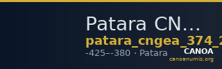 Patara CNG Electronic 374 (2016) 271 — CANOA