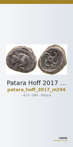 Patara Hoff 2017 M294 — CANOA