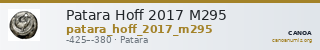 Patara Hoff 2017 M295 — CANOA