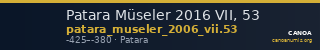 Patara Müseler 2016 VII, 53 — CANOA