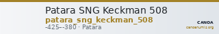 Patara SNG Keckman 508 — CANOA