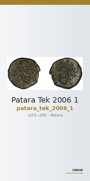 Patara Tek 2006 1 — CANOA