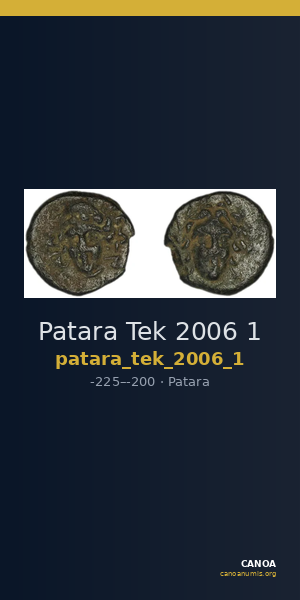 Patara Tek 2006 1 — CANOA