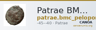 Patrae BMC Patrae 5-6 — CANOA