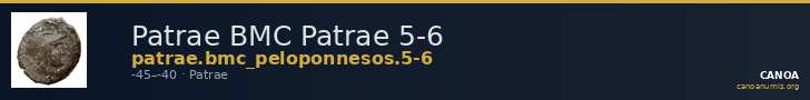 Patrae BMC Patrae 5-6 — CANOA