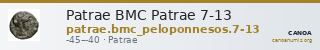 Patrae BMC Patrae 7-13 — CANOA