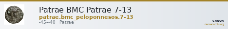 Patrae BMC Patrae 7-13 — CANOA