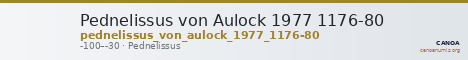 Pednelissus von Aulock 1977 1176-80 — CANOA