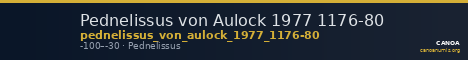Pednelissus von Aulock 1977 1176-80 — CANOA