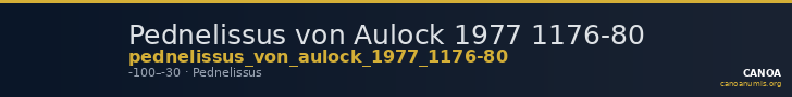 Pednelissus von Aulock 1977 1176-80 — CANOA