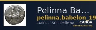Pelinna Babelon 1932 525-8 — CANOA