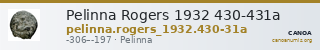 Pelinna Rogers 1932 430-431a — CANOA