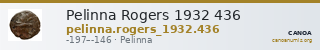 Pelinna Rogers 1932 436 — CANOA
