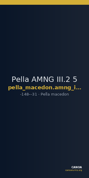 Pella AMNG III.2 5 — CANOA