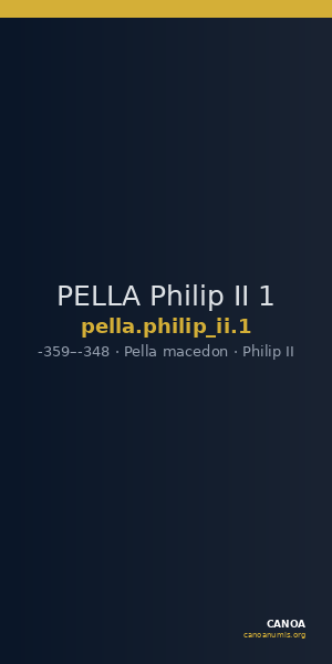 PELLA Philip II 1 — CANOA