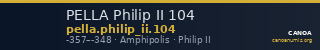 PELLA Philip II 104 — CANOA
