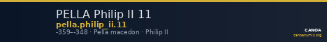 PELLA Philip II 11 — CANOA
