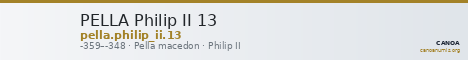 PELLA Philip II 13 — CANOA
