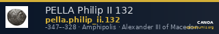 PELLA Philip II 132 — CANOA