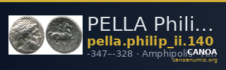 PELLA Philip II 140 — CANOA