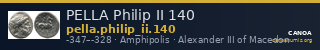 PELLA Philip II 140 — CANOA