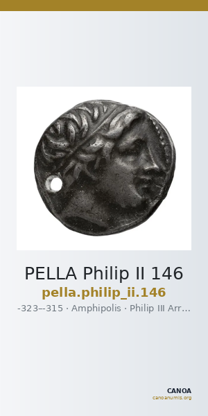 PELLA Philip II 146 — CANOA