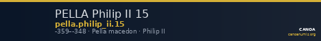 PELLA Philip II 15 — CANOA