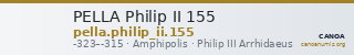 PELLA Philip II 155 — CANOA