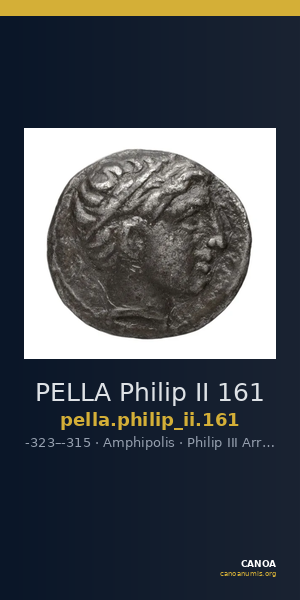 PELLA Philip II 161 — CANOA