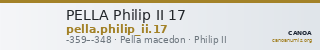 PELLA Philip II 17 — CANOA