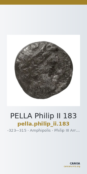 PELLA Philip II 183 — CANOA