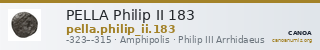 PELLA Philip II 183 — CANOA