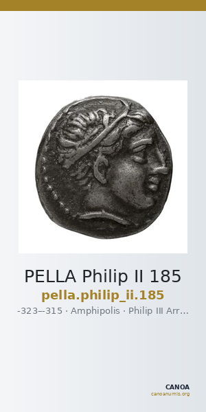 PELLA Philip II 185 — CANOA