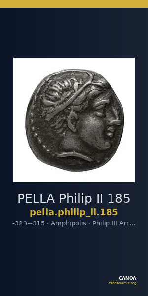 PELLA Philip II 185 — CANOA