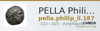 PELLA Philip II 187 — CANOA