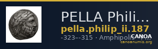 PELLA Philip II 187 — CANOA